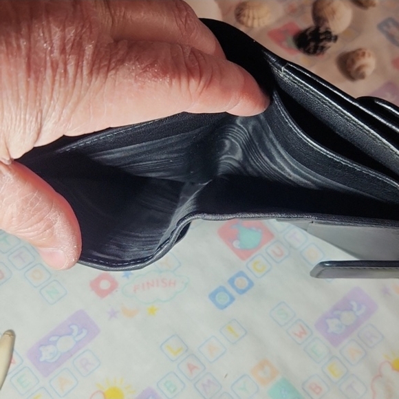 Gucci Palladium Horsebit Black Wallet - Picture 4 of 8